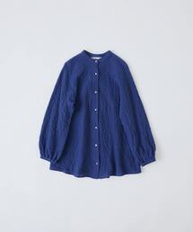 conges payes ADIEU TRISTESSE | ワッフルスタンドカラーシャツ(シャツ/ブラウス)