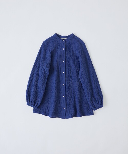 Waful Stand Collar Shirt — рубашка с стоячим воротником