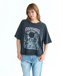 ROXY ウィメンズ ROXY VIBES Tシャツ 【2026年春夏モデル】/ロキシー半袖Tシャツ