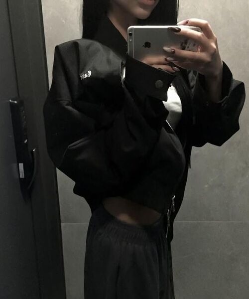 IDWS（アイドンワナセル）の「Path Nylon Jacket Black（ナイロンジャケット・レディース・その他・1/2）」の3枚目の写真