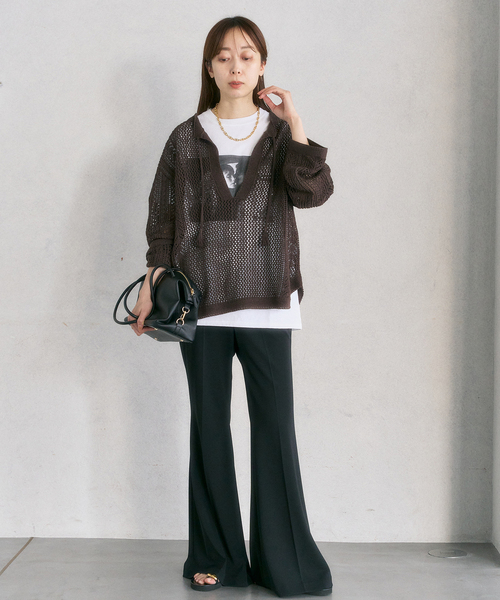 Couture d'adam(クチュールドアダム)の「COUTURE D'ADAM/クチュールドアダム T-shirt/Jane&Serge in Taxi(Tシャツ/カットソー・レディース・ホワイト/ブラック・38)」の12枚目の写真