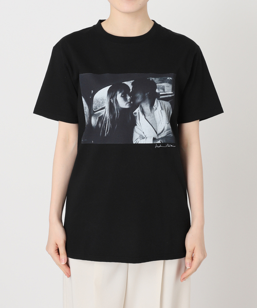 Couture d'adam(クチュールドアダム)の「COUTURE D'ADAM/クチュールドアダム T-shirt/Jane&Serge in Taxi(Tシャツ/カットソー・レディース・ホワイト/ブラック・38)」の15枚目の写真