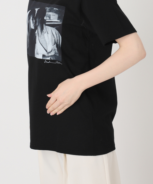 Couture d'adam(クチュールドアダム)の「COUTURE D'ADAM/クチュールドアダム T-shirt/Jane&Serge in Taxi(Tシャツ/カットソー・レディース・ホワイト/ブラック・38)」の19枚目の写真