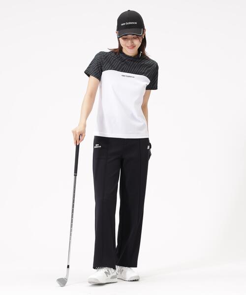 New Balance Golf(ニューバランスゴルフ)の「半袖 モックネック プルオーバー (MENS)(Tシャツ/カットソー・レディース・ブラック/イエロー/ホワイト・MEDIUM/LARGE/SMALL)」の4枚目の写真