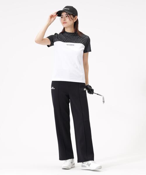 New Balance Golf(ニューバランスゴルフ)の「半袖 モックネック プルオーバー (MENS)(Tシャツ/カットソー・レディース・ブラック/イエロー/ホワイト・MEDIUM/LARGE/SMALL)」の5枚目の写真