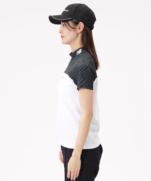 New Balance Golf(ニューバランスゴルフ)の「半袖 モックネック プルオーバー (MENS)(Tシャツ/カットソー・レディース・ブラック/イエロー/ホワイト・MEDIUM/LARGE/SMALL)」の10枚目の写真