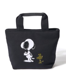 1piu1uguale3 RELAX（ウノピュウノウグァーレトレリラックス）の「【1PIU1UGUALE3 RELAX】スヌーピーコラボランチバッグ（トートバッグ）」