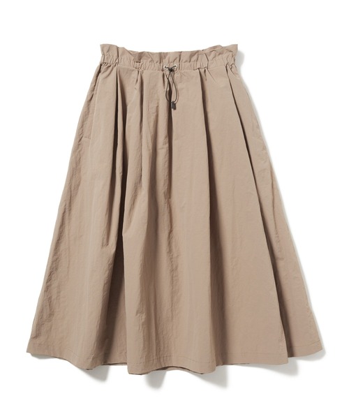 Snow Peak（スノーピーク）の「Snow Peak / Nylon Washer Skirt ナイロンワッシャースカート（スカート・レディース・グレイッシュベージュ/チャコール・3/2/1）」の13枚目の写真
