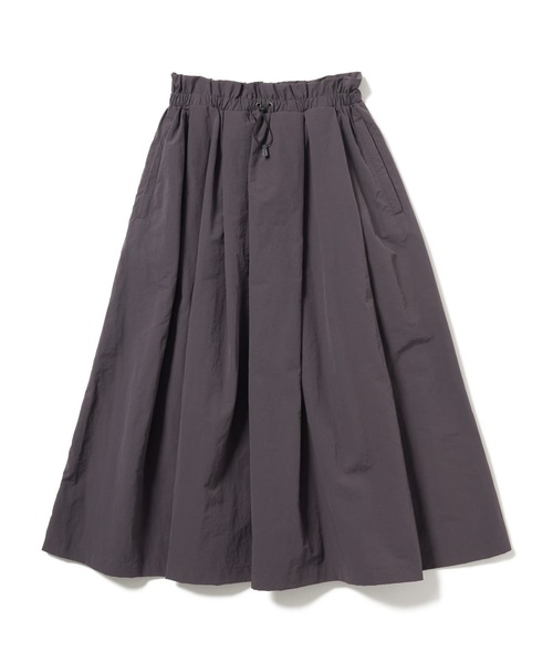 Snow Peak（スノーピーク）の「Snow Peak / Nylon Washer Skirt ナイロンワッシャースカート（スカート・レディース・グレイッシュベージュ/チャコール・3/2/1）」の14枚目の写真