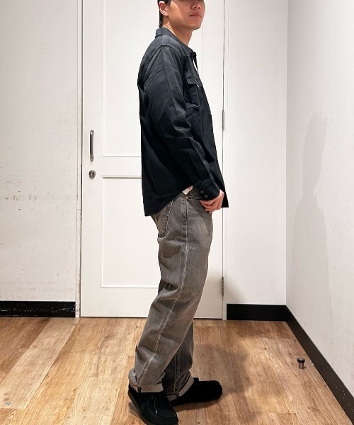 Levi's(リーバイス)の「Levi's ウェスタンシャツ(シャツ/ブラウス・メンズ・ブラック・L/M/S)」の5枚目の写真