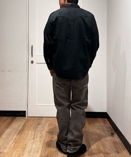 Levi's(リーバイス)の「Levi's ウェスタンシャツ(シャツ/ブラウス・メンズ・ブラック・L/M/S)」の6枚目の写真