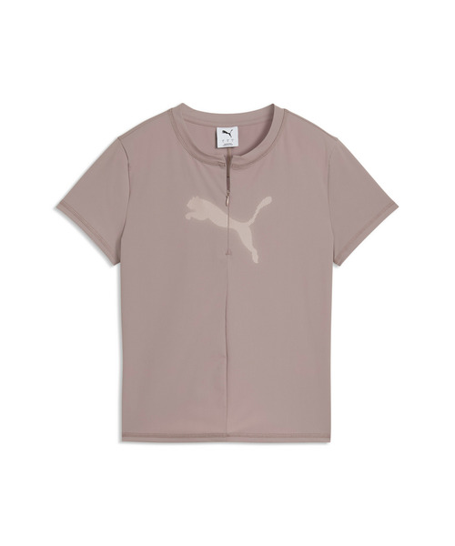 PUMA（プーマ）の「PUMA プーマ ウィメンズ DARE TO スリム ハーフジップ ラップ ニット グラフィ（Tシャツ/カットソー・レディース・プラム/ブラック/ブラウン系その他5・LARGE/MEDIUM/X-LARGE/SMALL）」の6枚目の写真