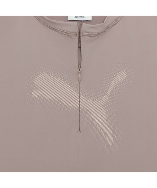 PUMA（プーマ）の「PUMA プーマ ウィメンズ DARE TO スリム ハーフジップ ラップ ニット グラフィ（Tシャツ/カットソー・レディース・プラム/ブラック/ブラウン系その他5・LARGE/MEDIUM/X-LARGE/SMALL）」の11枚目の写真
