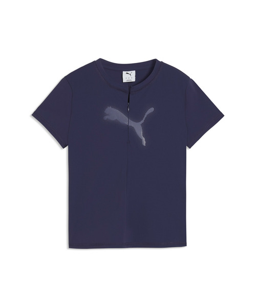 PUMA（プーマ）の「PUMA プーマ ウィメンズ DARE TO スリム ハーフジップ ラップ ニット グラフィ（Tシャツ/カットソー・レディース・プラム/ブラック/ブラウン系その他5・LARGE/MEDIUM/X-LARGE/SMALL）」の14枚目の写真