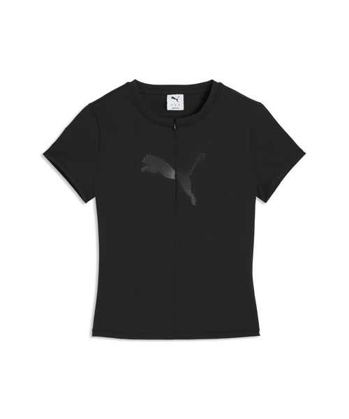 PUMA（プーマ）の「PUMA プーマ ウィメンズ DARE TO スリム ハーフジップ ラップ ニット グラフィ（Tシャツ/カットソー・レディース・プラム/ブラック/ブラウン系その他5・LARGE/MEDIUM/X-LARGE/SMALL）」の18枚目の写真