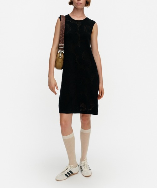 Yovilkka Unikko / Knitted dress（ワンピース）｜marimekko