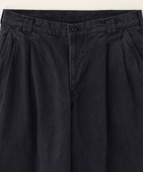 Hombre Nino（オンブレニーニョ）の「HOMBRENINO CANVAS PANTS HN0252-PT0002（その他パンツ・メンズ・ネイビー/ブラウン・L/M）」の6枚目の写真