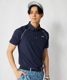 【FILA GOLF:フィラゴルフ】接触冷感半袖シャツ 吸汗速乾 ゴルフ