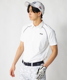 【FILA GOLF:フィラゴルフ】接触冷感半袖シャツ　吸汗速乾　ゴルフ