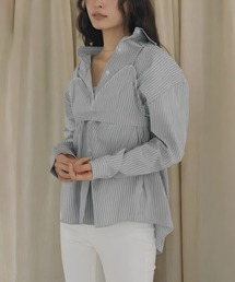 ACYM アシーム バックオープンオフショルダーブラウス シャツ ベージュ新品 ACYM｜アシームのシャツ/ブラウス通販 - ZOZOTOWN