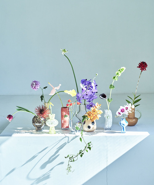 journal standard Furniture (ジャーナルスタンダードファニチャー)の「FLOWER VASE CLUSONE フラワーベース(フラワーベース・レディース・ブルー系その他・FREE)」の11枚目の写真