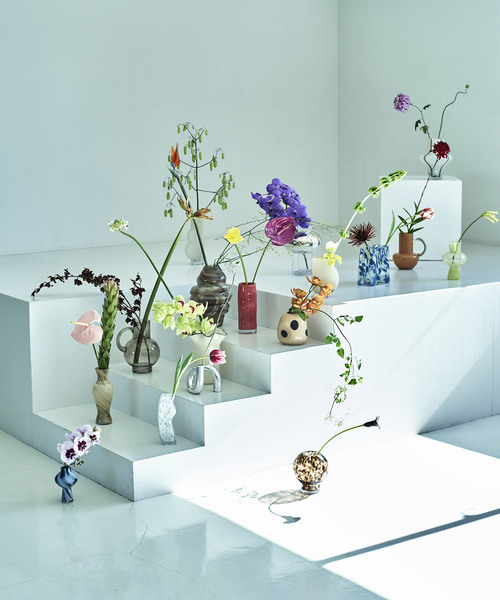 journal standard Furniture (ジャーナルスタンダードファニチャー)の「FLOWER VASE CLUSONE フラワーベース(フラワーベース・レディース・ブルー系その他・FREE)」の12枚目の写真