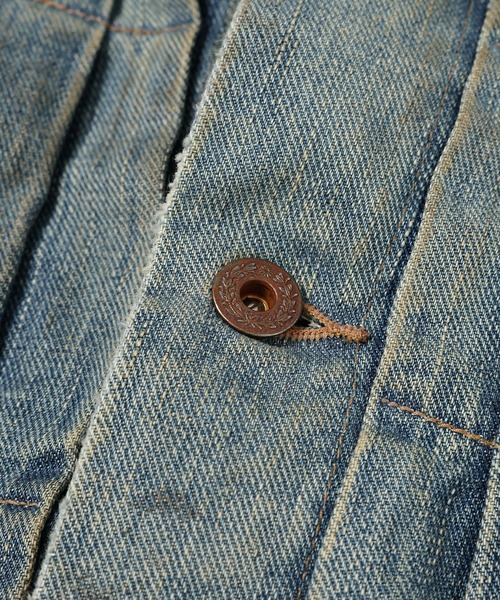 SUGARHILL(シュガーヒル)の「DISTRESSED MODERN DENIM JACKET(デニムジャケット・メンズ・ブルー系その他・1/2)」の4枚目の写真