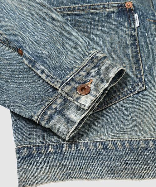 SUGARHILL(シュガーヒル)の「DISTRESSED MODERN DENIM JACKET(デニムジャケット・メンズ・ブルー系その他・1/2)」の3枚目の写真