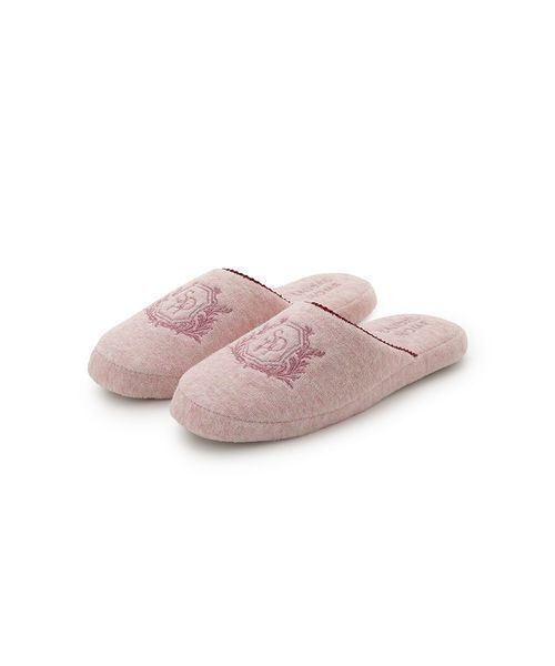 SNIDEL HOME(スナイデルホーム)の「【sorbet light】エンブレムパイルルームシューズ(ルームシューズ/スリッパ・レディース・アイボリー/ピンク/ミント/モカ・F)」の1枚目の写真