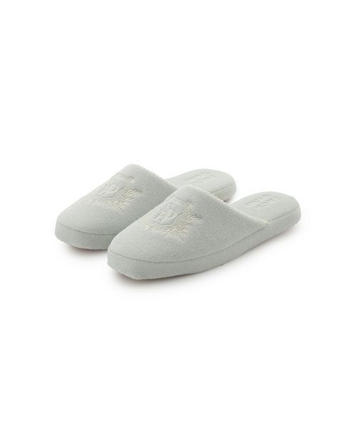SNIDEL HOME(スナイデルホーム)の「【sorbet light】エンブレムパイルルームシューズ(ルームシューズ/スリッパ・レディース・アイボリー/ピンク/ミント/モカ・F)」の4枚目の写真