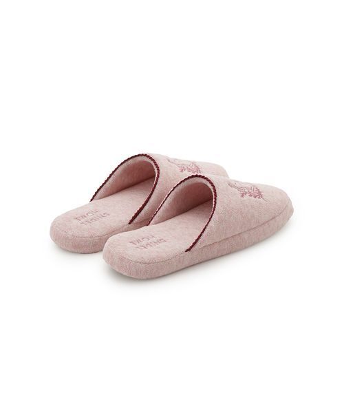 SNIDEL HOME(スナイデルホーム)の「【sorbet light】エンブレムパイルルームシューズ(ルームシューズ/スリッパ・レディース・アイボリー/ピンク/ミント/モカ・F)」の6枚目の写真