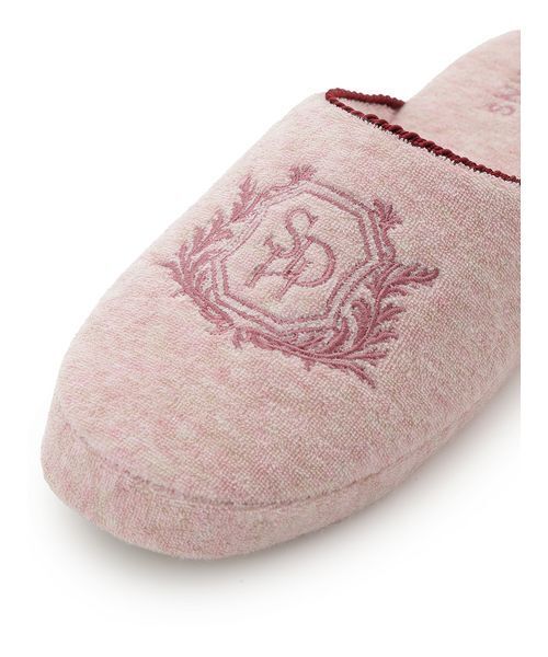 SNIDEL HOME(スナイデルホーム)の「【sorbet light】エンブレムパイルルームシューズ(ルームシューズ/スリッパ・レディース・アイボリー/ピンク/ミント/モカ・F)」の8枚目の写真