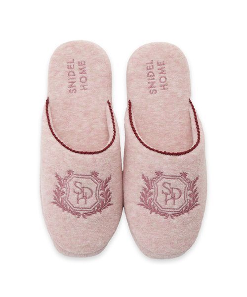 SNIDEL HOME(スナイデルホーム)の「【sorbet light】エンブレムパイルルームシューズ(ルームシューズ/スリッパ・レディース・アイボリー/ピンク/ミント/モカ・F)」の10枚目の写真