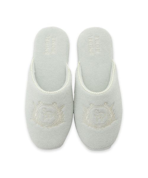 SNIDEL HOME(スナイデルホーム)の「【sorbet light】エンブレムパイルルームシューズ(ルームシューズ/スリッパ・レディース・アイボリー/ピンク/ミント/モカ・F)」の12枚目の写真