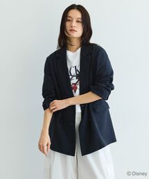 【日本製】シアーダブルブレストテーラードジャケット