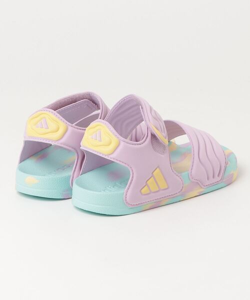 adidas(アディダス)の「アディダス adidas アディレッタ サンダル 3 サンダル キッズ(サンダル・キッズ・ライラック・19.0cm/20.0cm/21.0cm/22.0cm)」の2枚目の写真