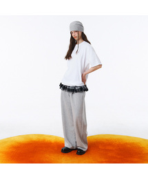 [Unisex] BASIC LINE ONE TUCK WIDE SWEAT PANTS (2color)