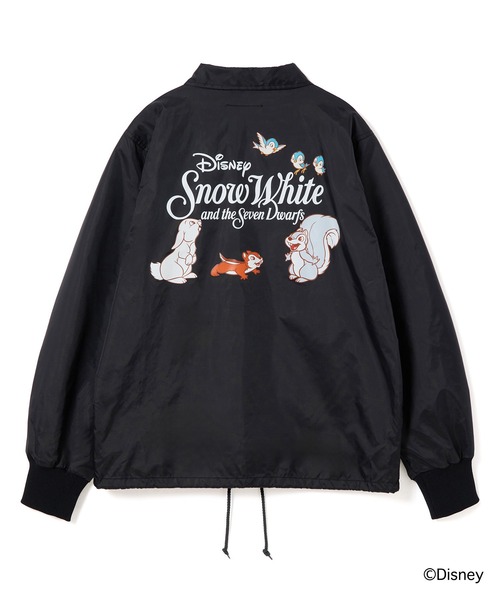 NON TOKYO(ノントーキョー)の「Disney 『Snow White』 NON TOKYO PRINT COACH JACKET(ANIMALS)(ブルゾン・レディース・ブラック/ワインレッド・1/2)」の7枚目の写真