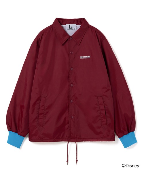 NON TOKYO(ノントーキョー)の「Disney 『Snow White』 NON TOKYO PRINT COACH JACKET(ANIMALS)(ブルゾン・レディース・ブラック/ワインレッド・1/2)」の8枚目の写真