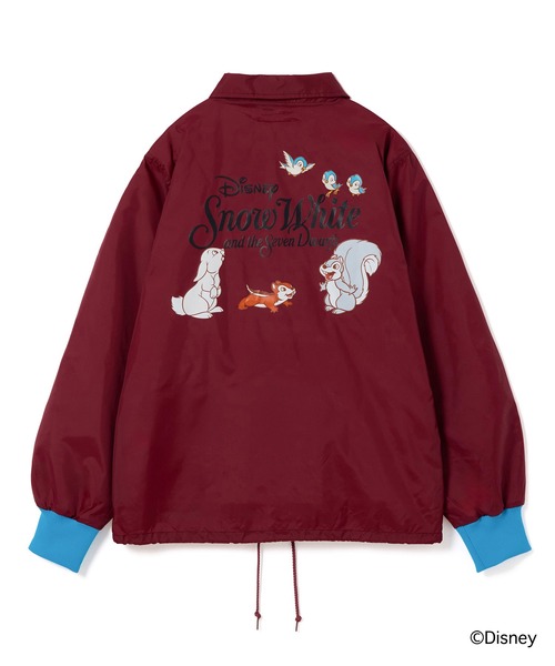 NON TOKYO(ノントーキョー)の「Disney 『Snow White』 NON TOKYO PRINT COACH JACKET(ANIMALS)(ブルゾン・レディース・ブラック/ワインレッド・1/2)」の9枚目の写真
