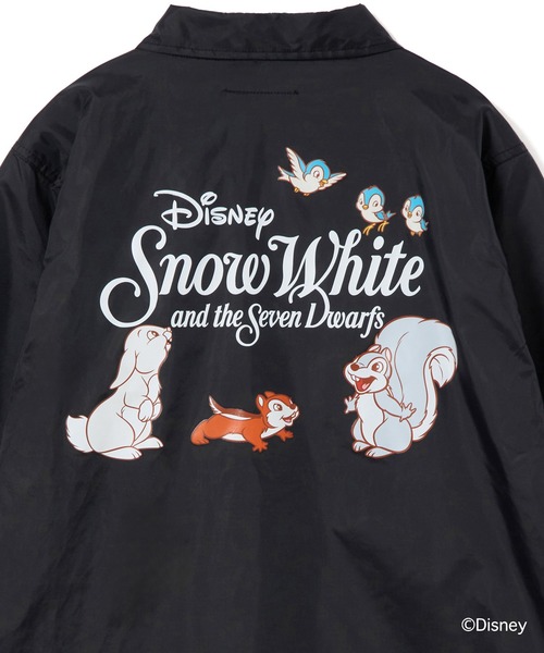 NON TOKYO(ノントーキョー)の「Disney 『Snow White』 NON TOKYO PRINT COACH JACKET(ANIMALS)(ブルゾン・レディース・ブラック/ワインレッド・1/2)」の10枚目の写真