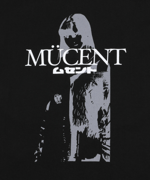 MUCENT(ムセント)の「ヒカロレタリング半袖Tシャツ(2カラー)(Tシャツ/カットソー・レディース・ブラック/ホワイト・FREE)」の5枚目の写真