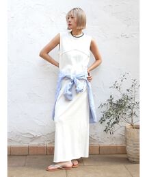 ノースリカットワンピース
