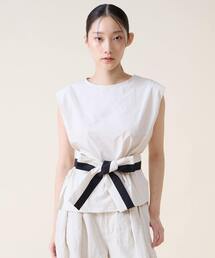 Tiara | リボンベルトブラウス(シャツ/ブラウス)