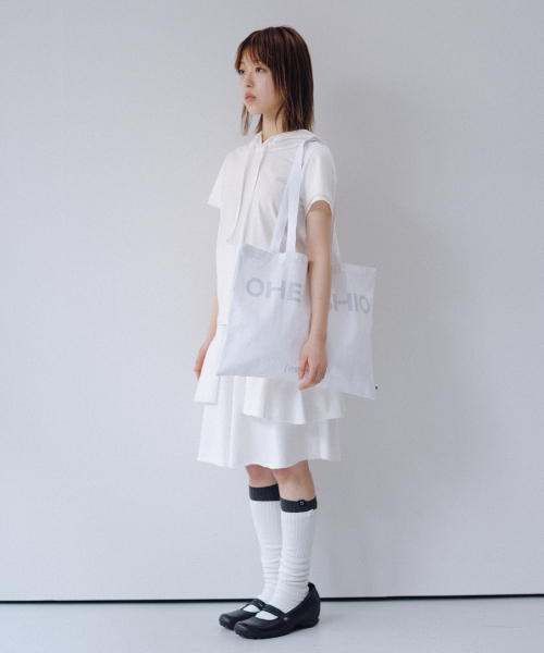OHESHIO（オヘシオ）の「ESSENTIAL VINTAGE LOGO ECO BAG, WHITE（エコバッグ/サブバッグ・レディース・その他・FREE）」の7枚目の写真