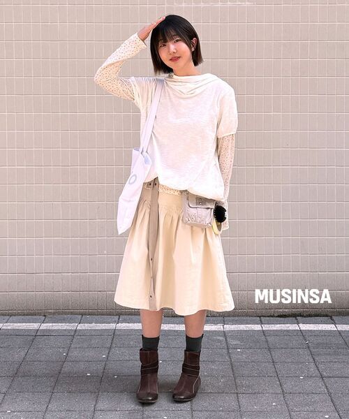 OHESHIO（オヘシオ）の「ESSENTIAL VINTAGE LOGO ECO BAG, WHITE（エコバッグ/サブバッグ・レディース・その他・FREE）」の5枚目の写真