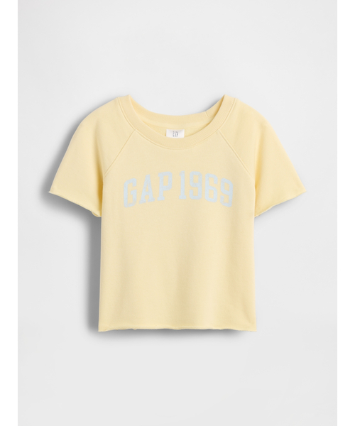 GAP（ギャップ）の「babyGap フレンチテリー 半袖 スウェットシャツ（スウェット・キッズ・イエロー/ピンク/ブラック/オフホワイト・70cm/80ｃｍ/90cm/100cm/110cm/95cm/105cm）」の8枚目の写真