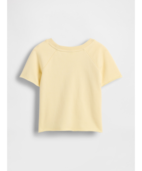GAP（ギャップ）の「babyGap フレンチテリー 半袖 スウェットシャツ（スウェット・キッズ・イエロー/ピンク/ブラック/オフホワイト・70cm/80ｃｍ/90cm/100cm/110cm/95cm/105cm）」の12枚目の写真