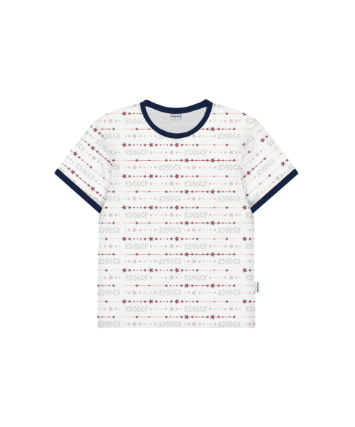 ESCAPEFROM(エスケープフロム)の「スタラインリンガー半袖Tシャツグレー(Tシャツ/カットソー・レディース・その他・MEDIUM)」の5枚目の写真