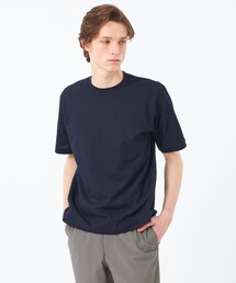 クルーネックTシャツ リンクスチェック
